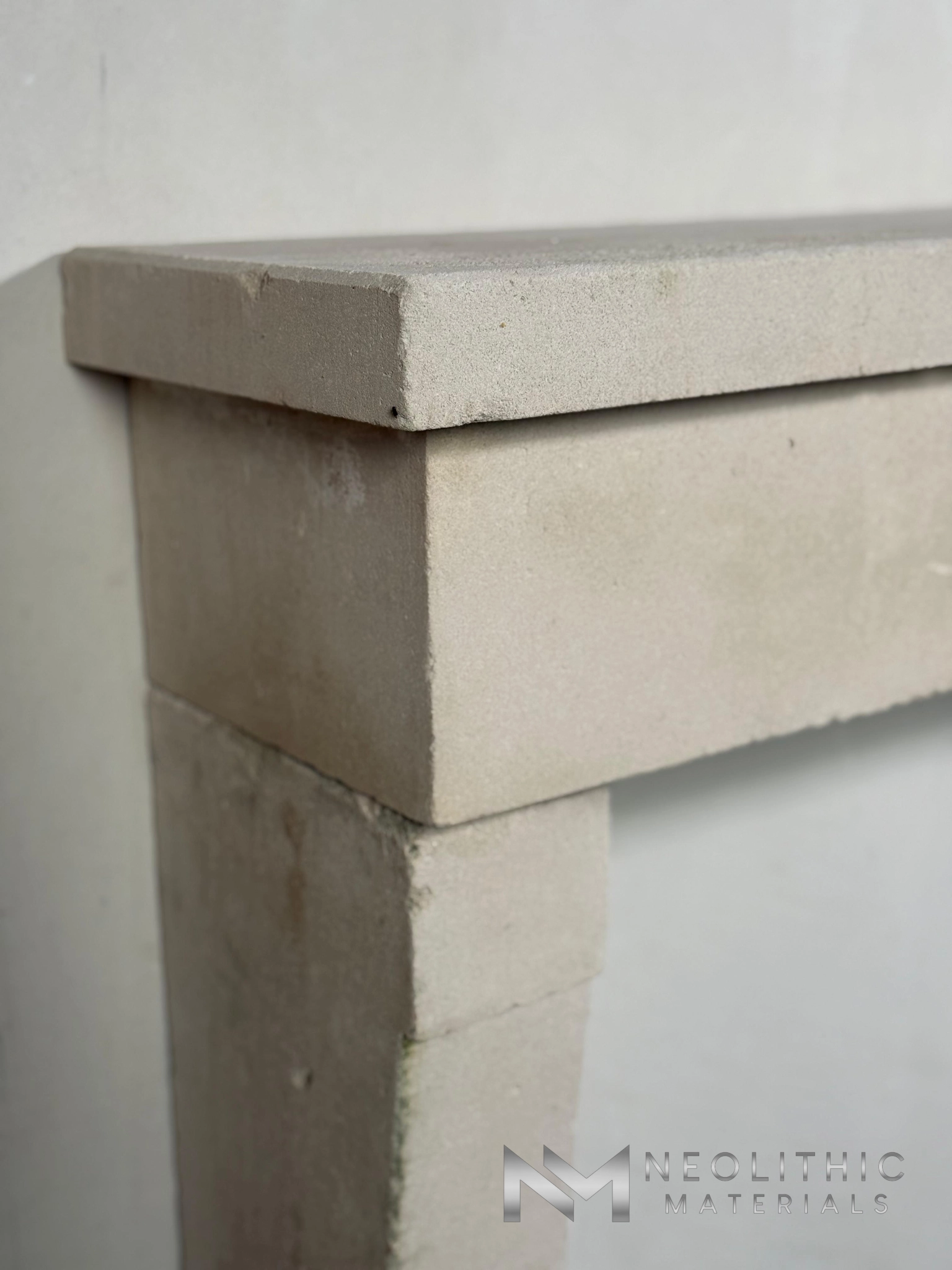 French Antique 19th Century Limestone Fireplace - Image 6